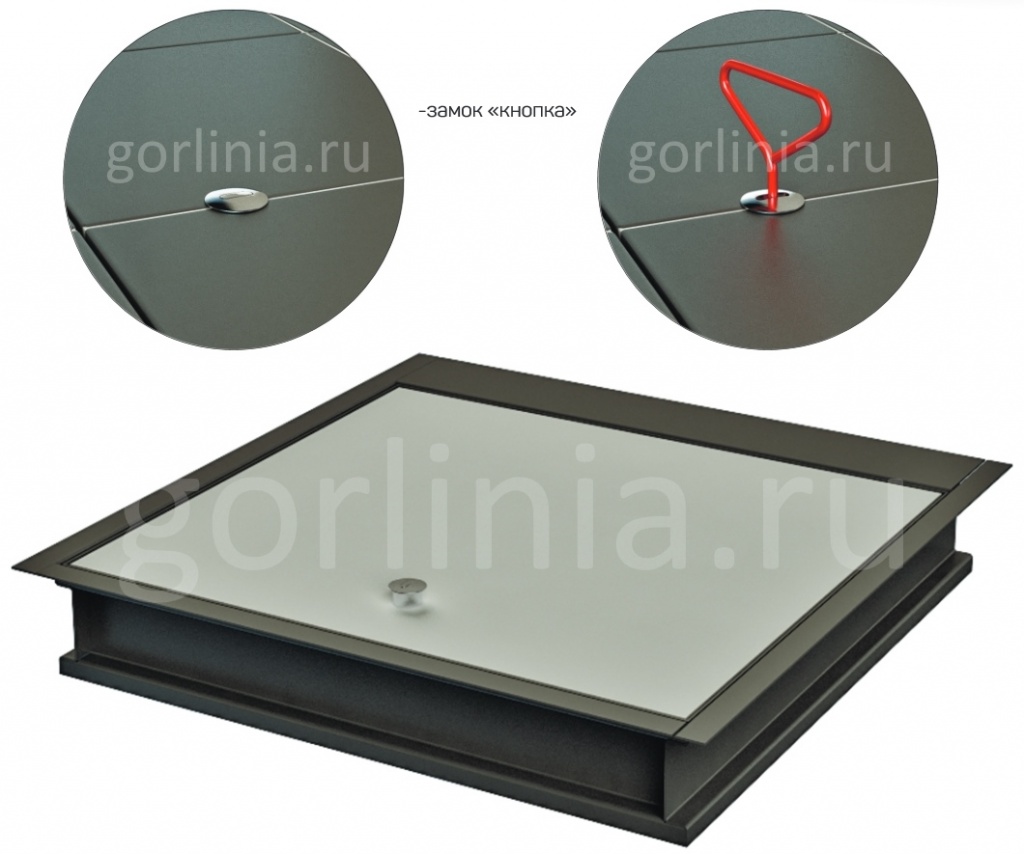 Кнопка замка новая фишка от Хаммер для стальных люков в подвал Бонд!