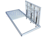 Так выглядит напольный люк АМО 2400пх1000 