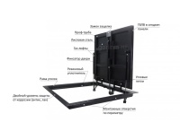 Напольный люк Стелс 600*600 образец