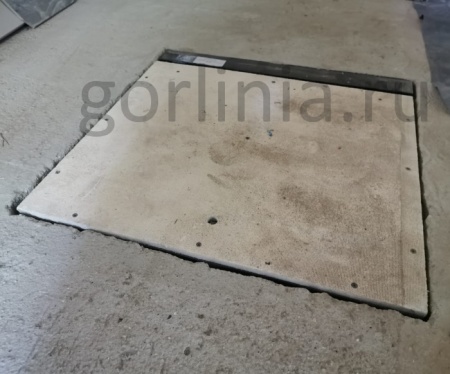 Люк напольный Стелс-КУ 800*1000п короб утепленное исполнение