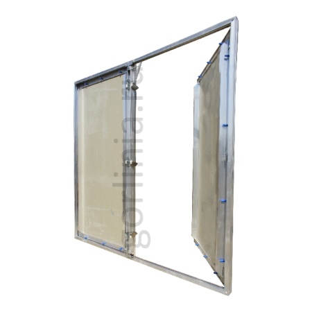 Люк под покраску Гиппократ 900п*900 двухдверный стеновой стеновой