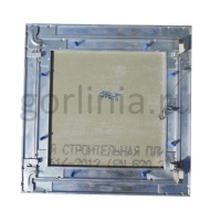 Люк под покраску Ультра 300*300 в раме уголок