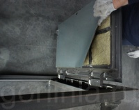 Напольный люк Стелс-У 1000*2000п уголок утепленный схемы